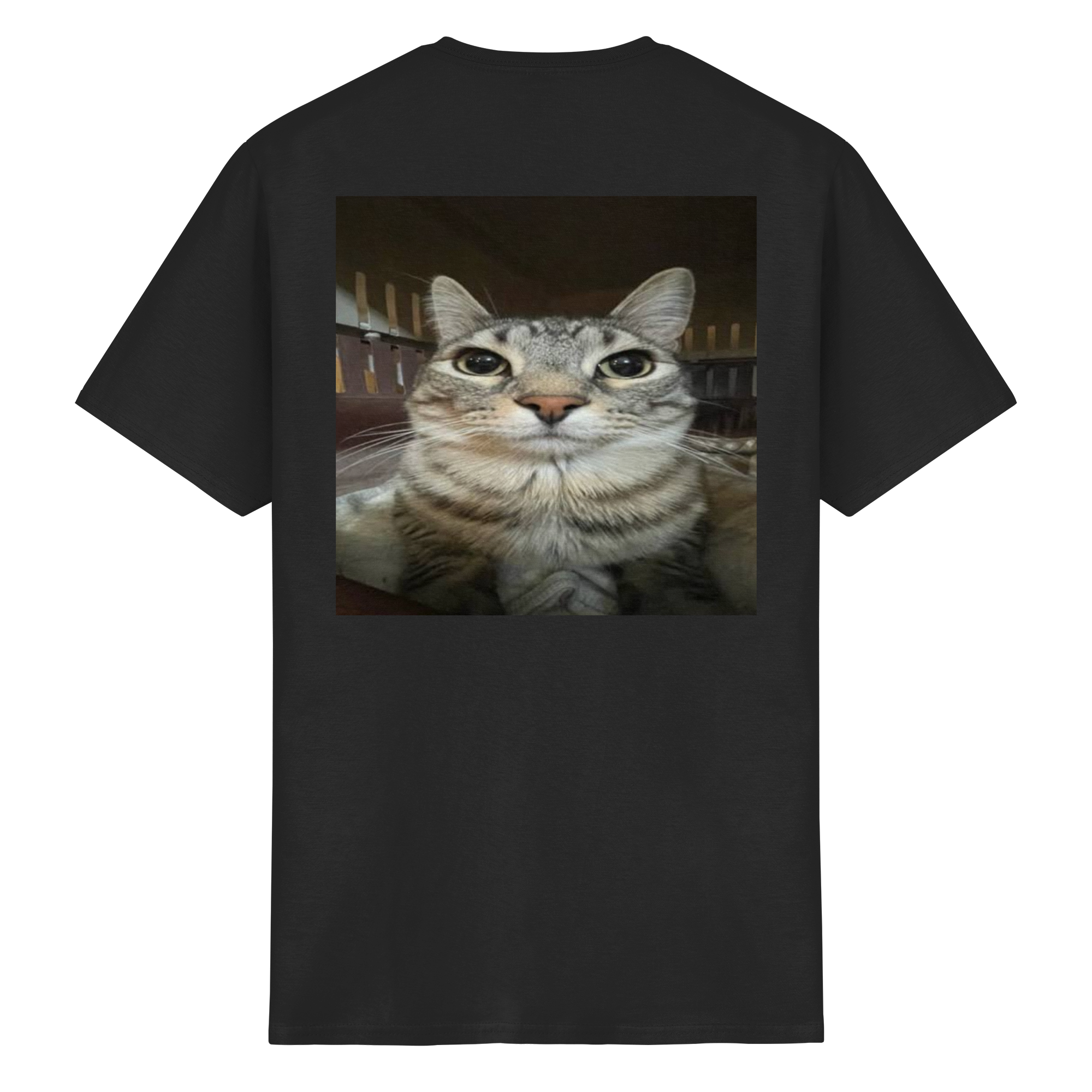 Staring cat meme  - Heavy Cotton T-Shirt