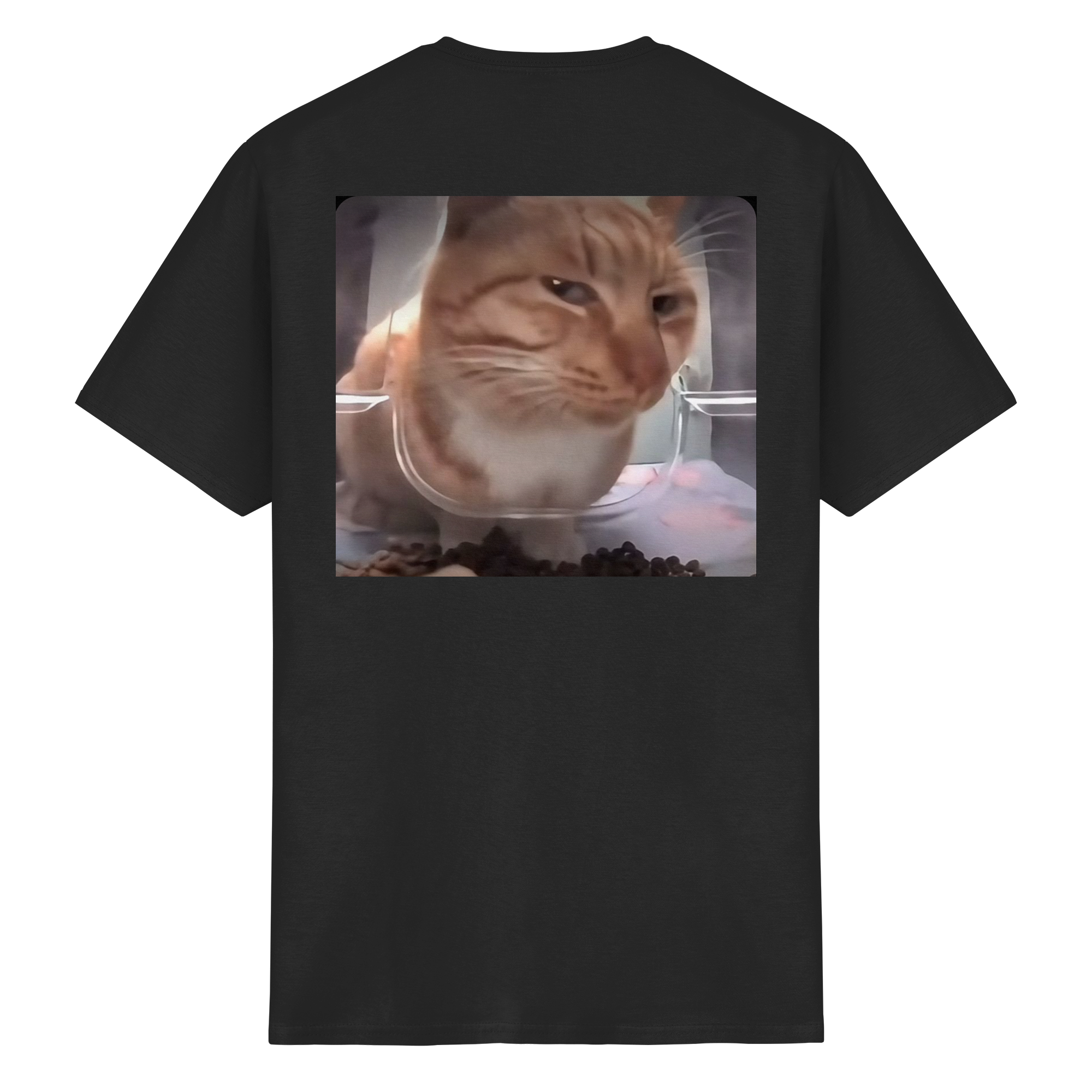 Suspicious cat meme  - Heavy Cotton T-Shirt