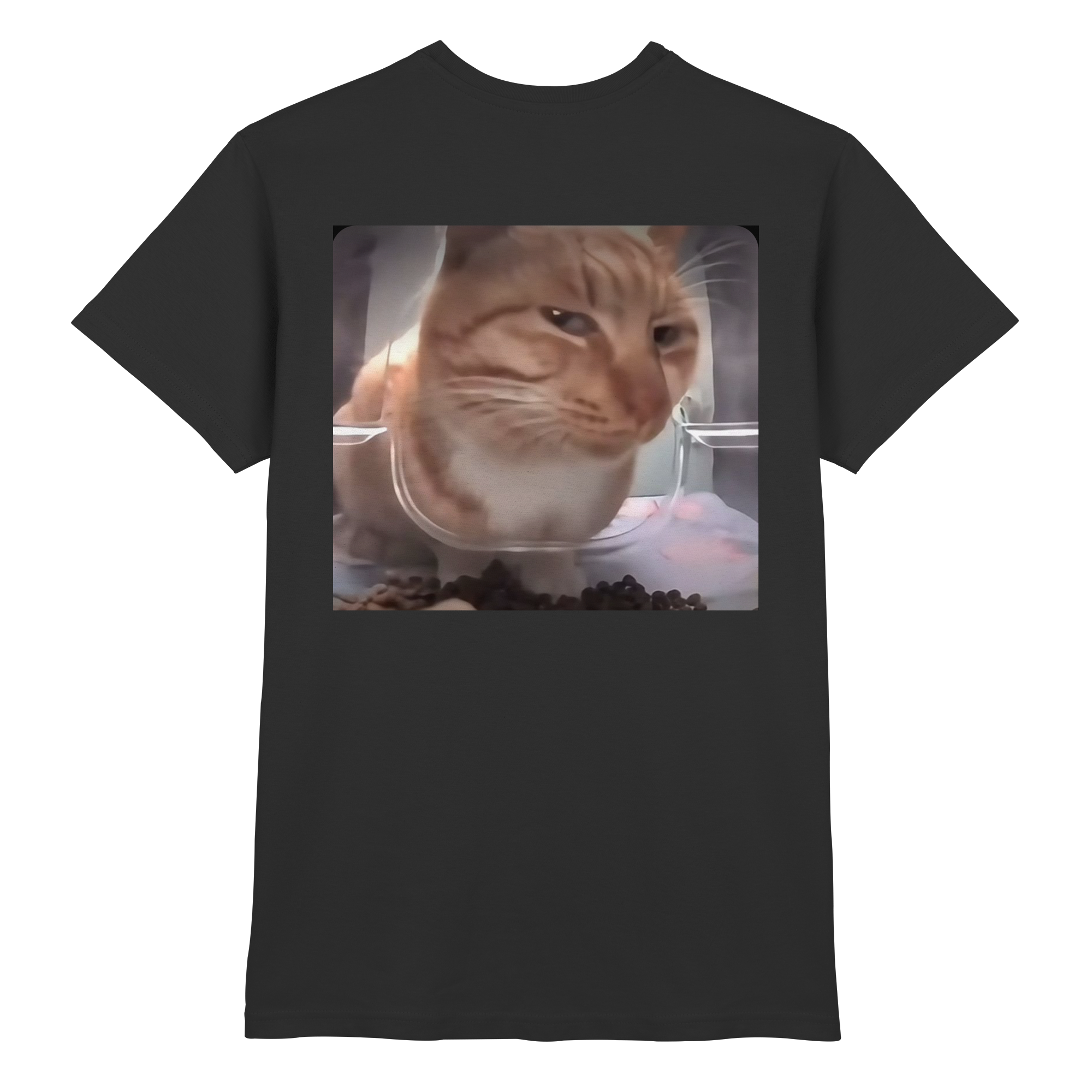 Suspicious cat meme  - Premium Shirt