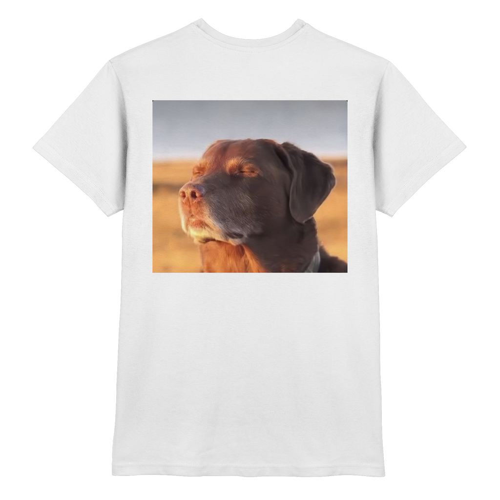 Dog with closed eyes meme - Premium Shirt