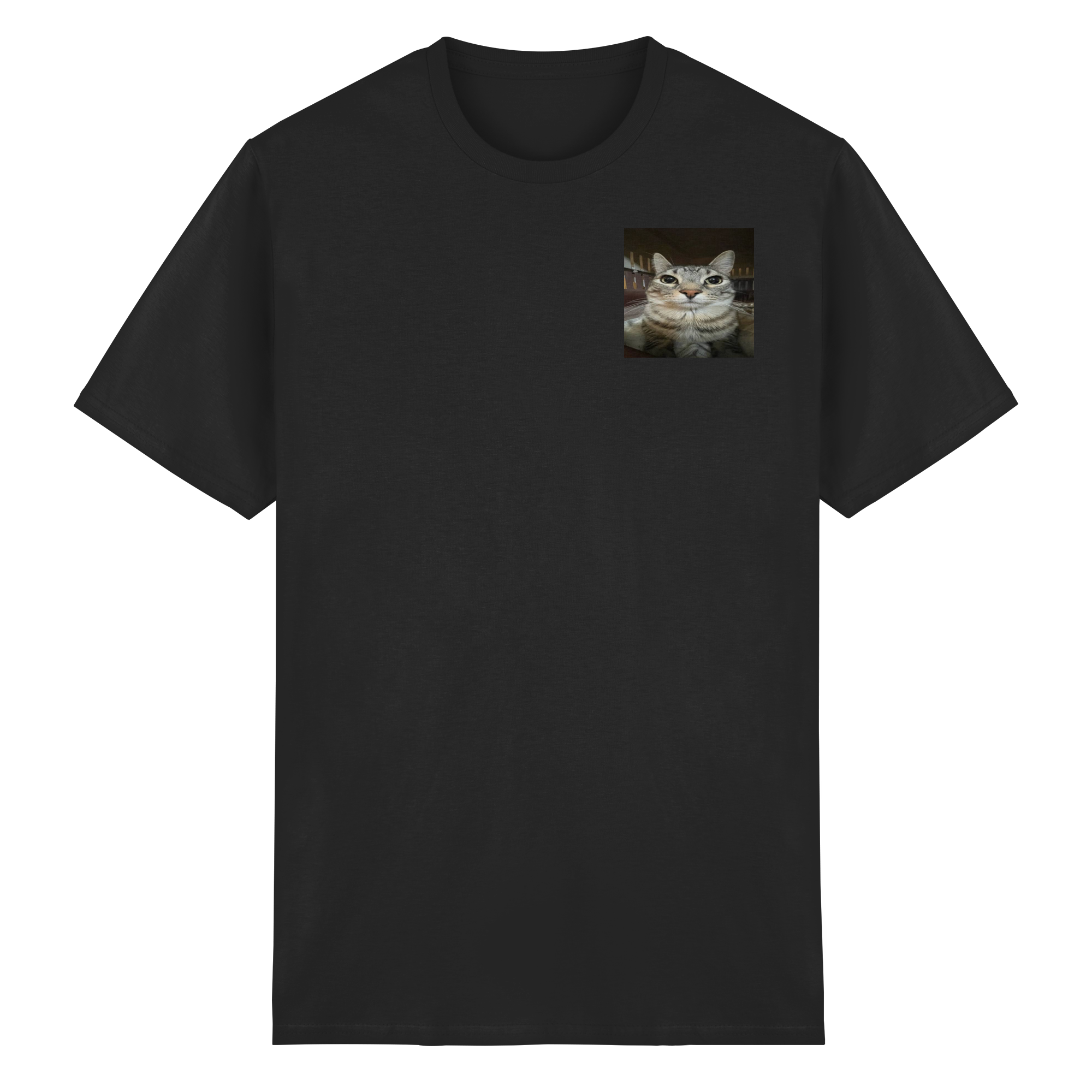 Staring cat meme  - Heavy Cotton T-Shirt