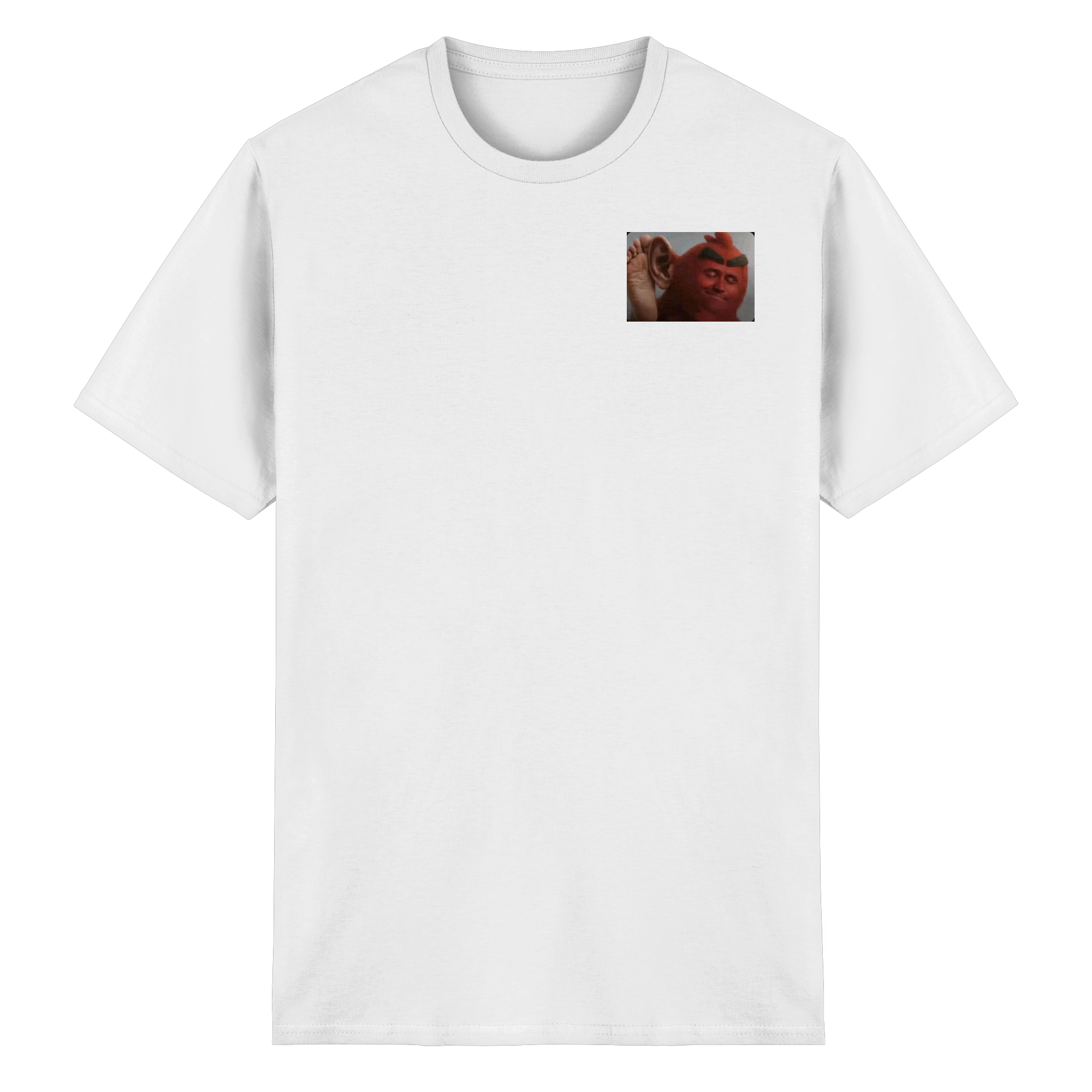 Charly Kirked Red meme - Heavy Cotton T-Shirt