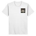 Staring cat meme  - Organic Basic Shirt
