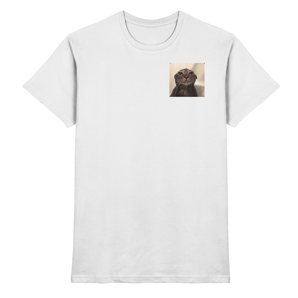 Wet Cat meme - Premium Shirt